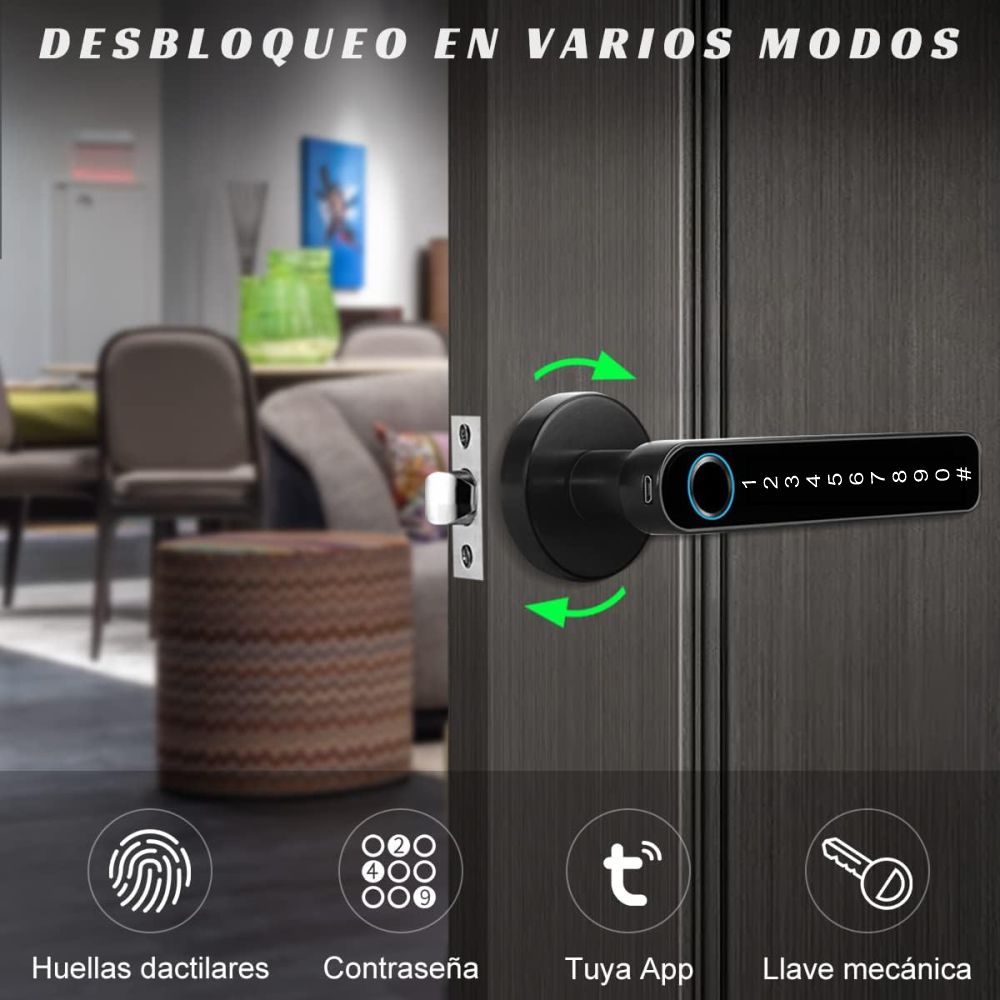 Cerradura Inteligente Tuya Smart F3