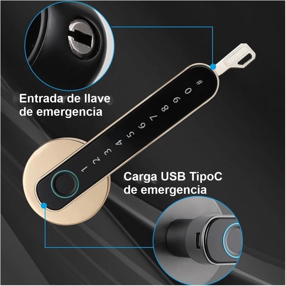 Cerradura Inteligente Tuya Smart F3