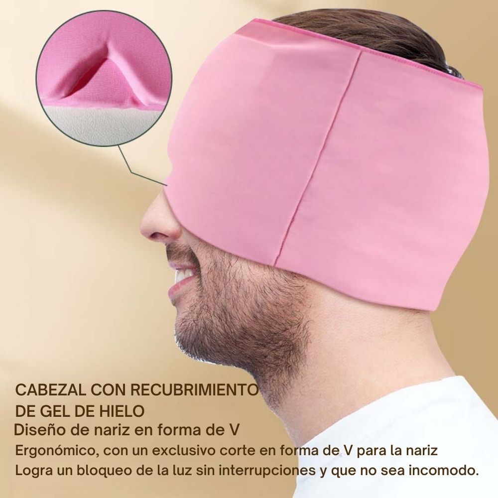 GORRO DE COMPRESIÓN FRÍA PARA EL DOLOR