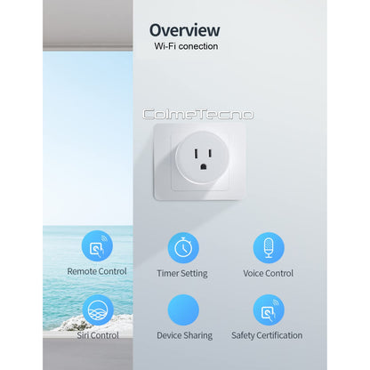 Enchufe Inteligente Wifi Control De Voz Alexa Google Asistente