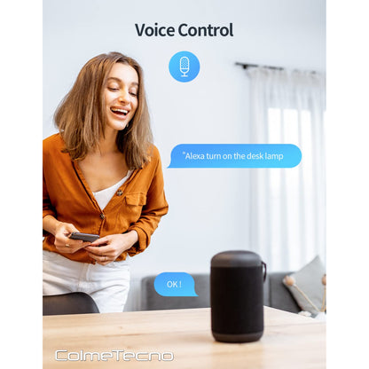 Enchufe Inteligente Wifi Control De Voz Alexa Google Asistente