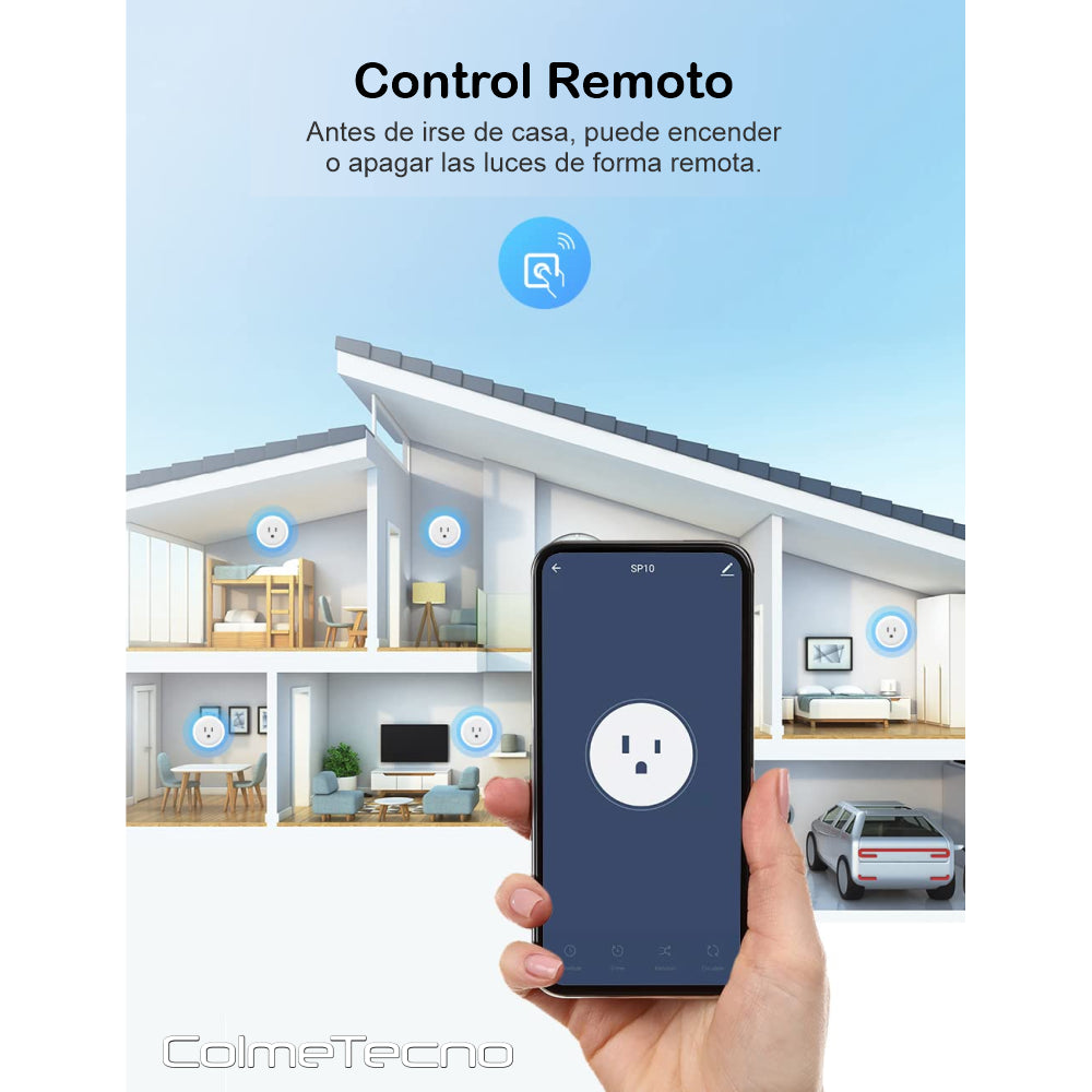 Enchufe Inteligente Wifi Control De Voz Alexa Google Asistente